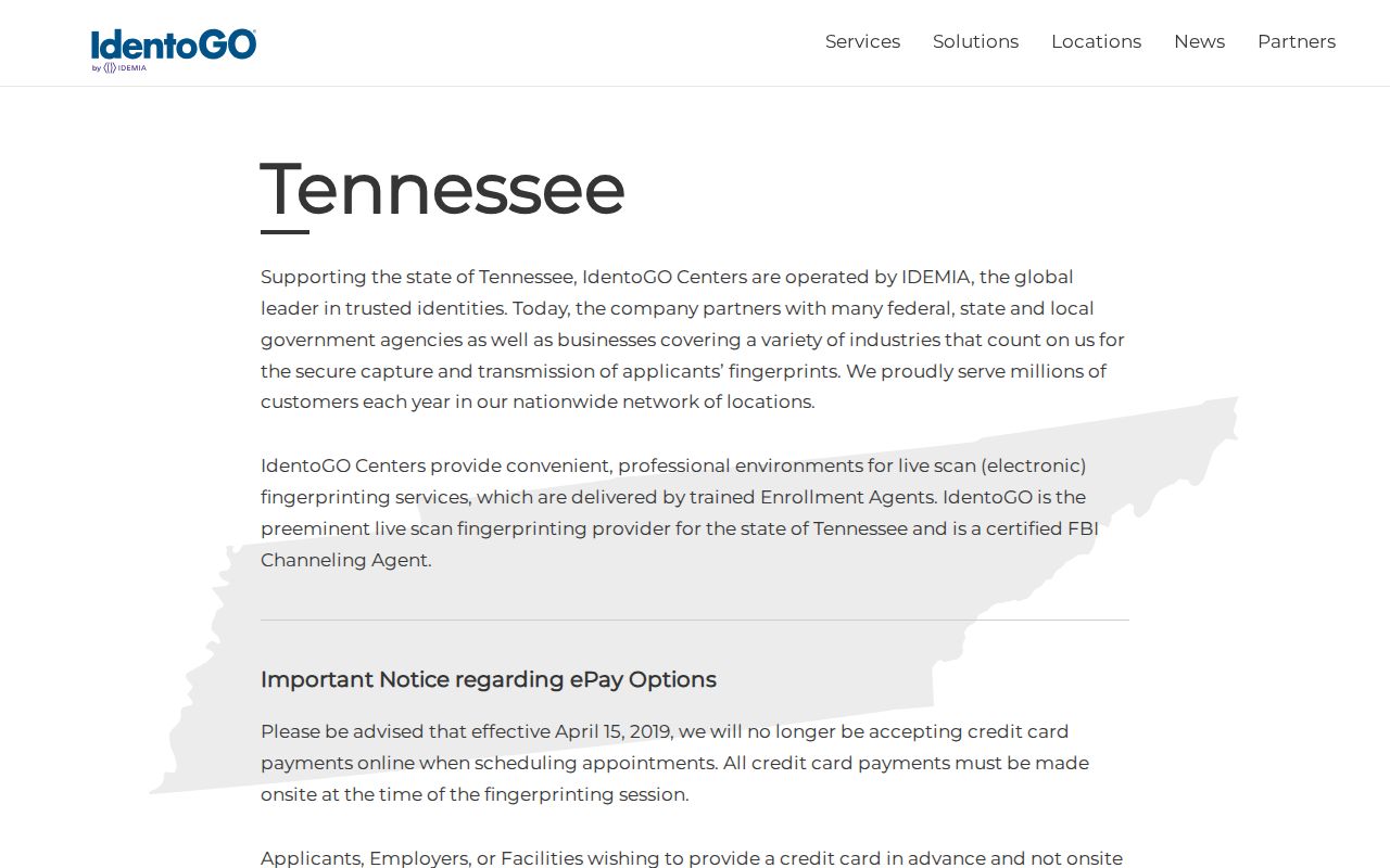 Cannon County arrest history Tennessee fingerprint channel